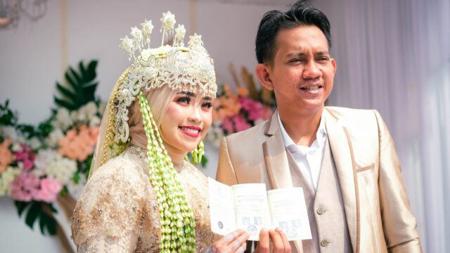 インドネシアでの結婚式
