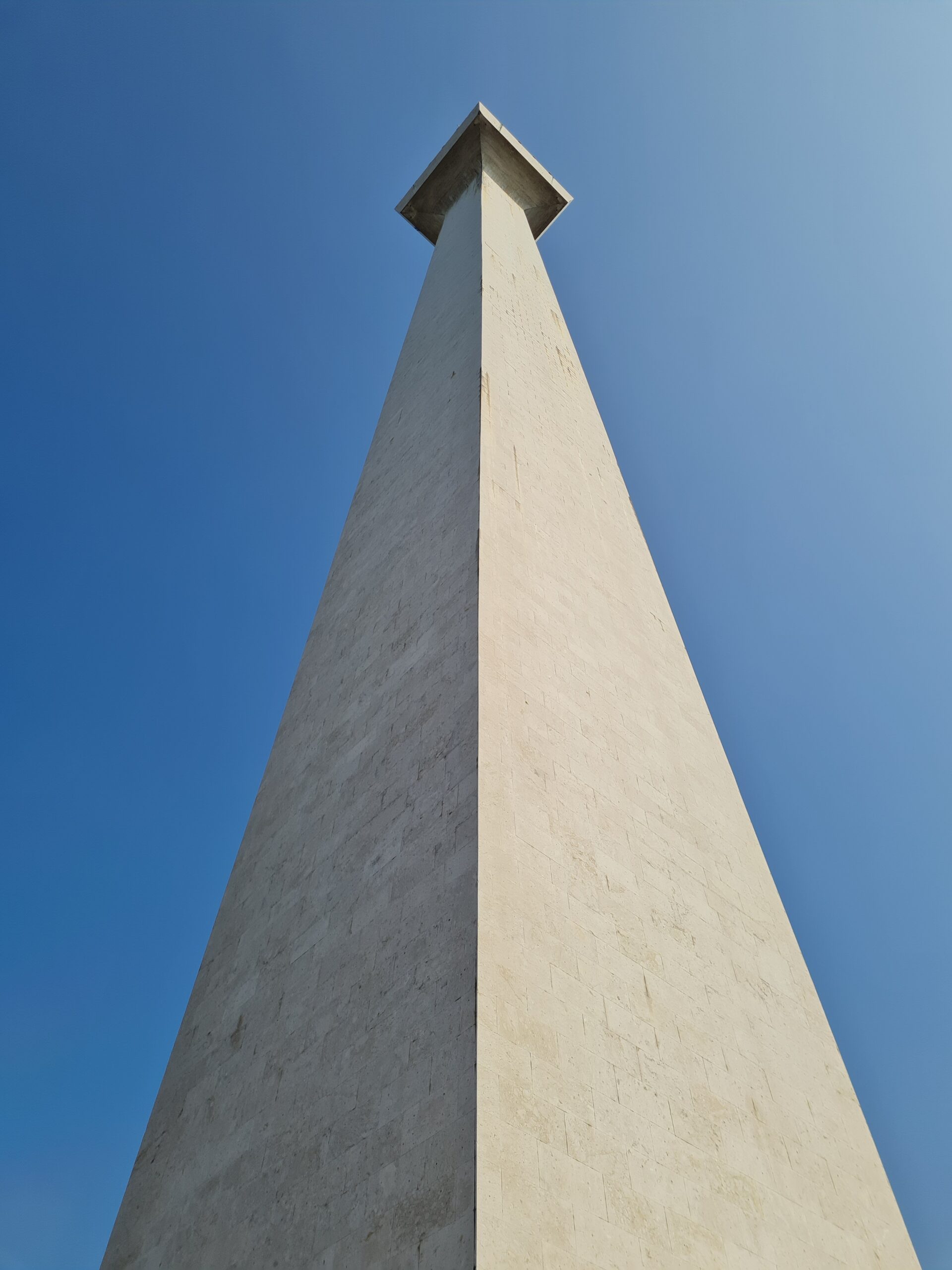 モナスを下から。来年はこんな感じで晴れ渡るような年になるといいですね！