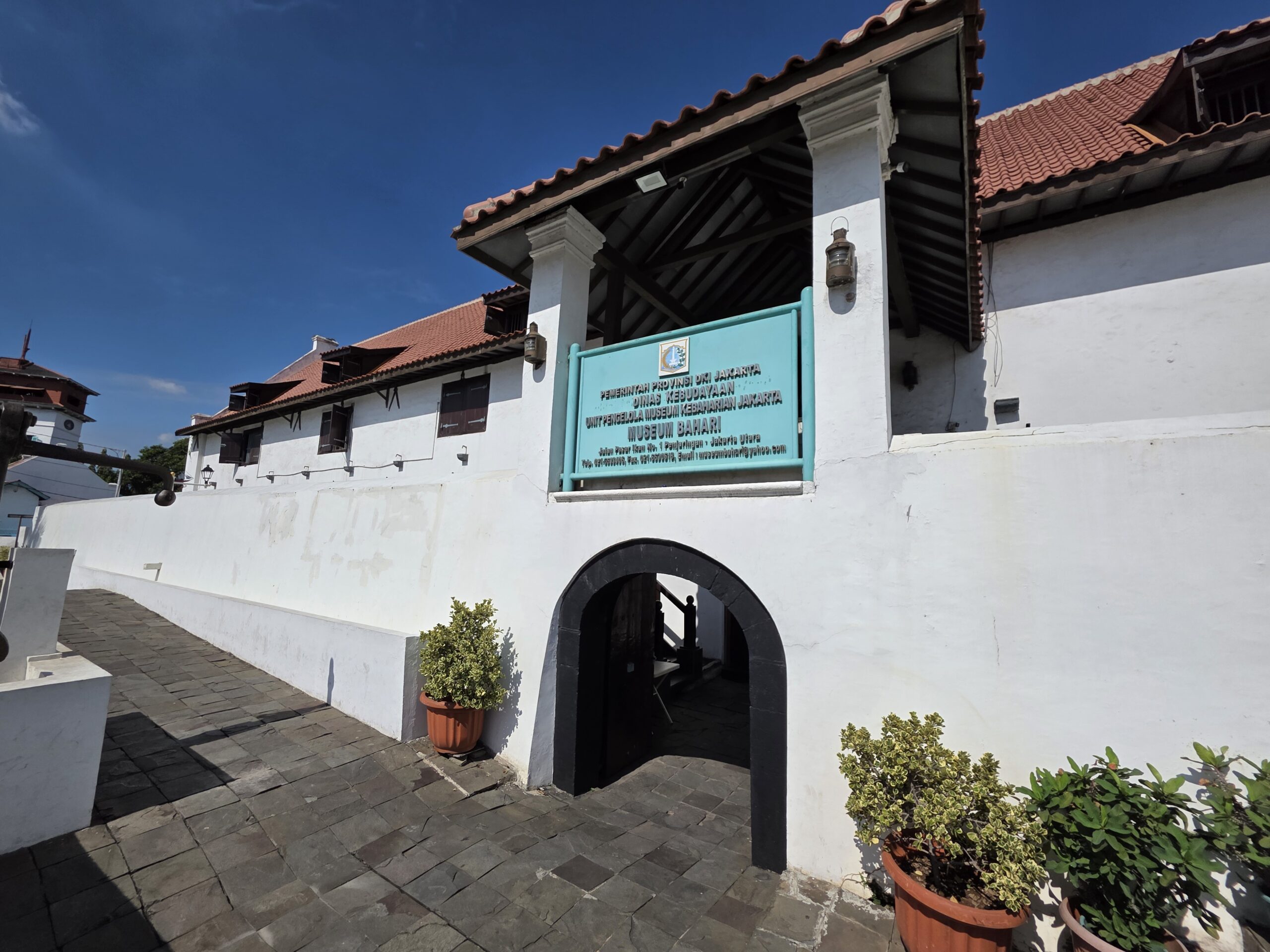 ジャカルタ海洋博物館(Museum Bahari Jakarta / ムセウム・バハリ・ジャカルタ)の外観