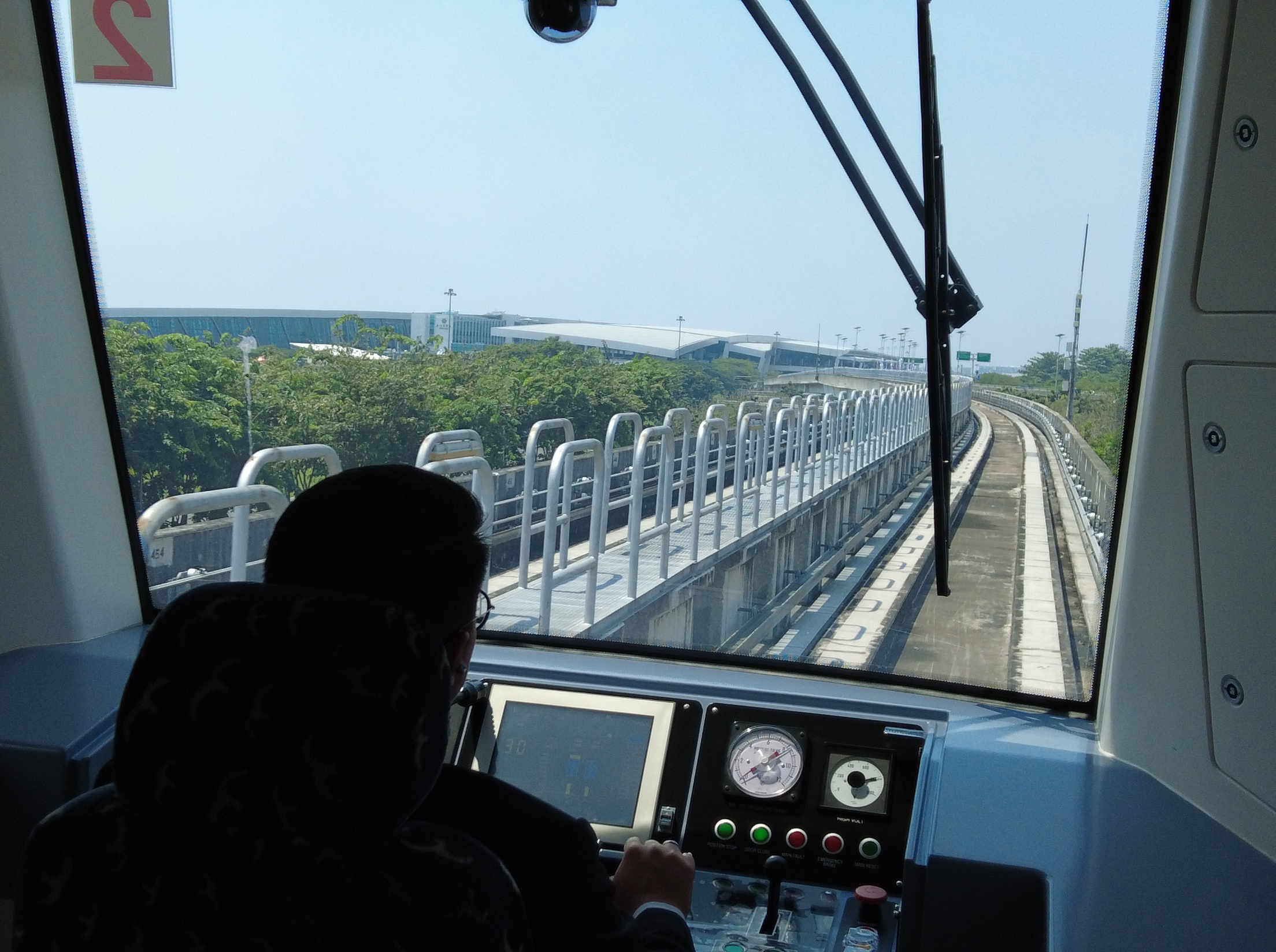 ターミナル３が見えてきました。