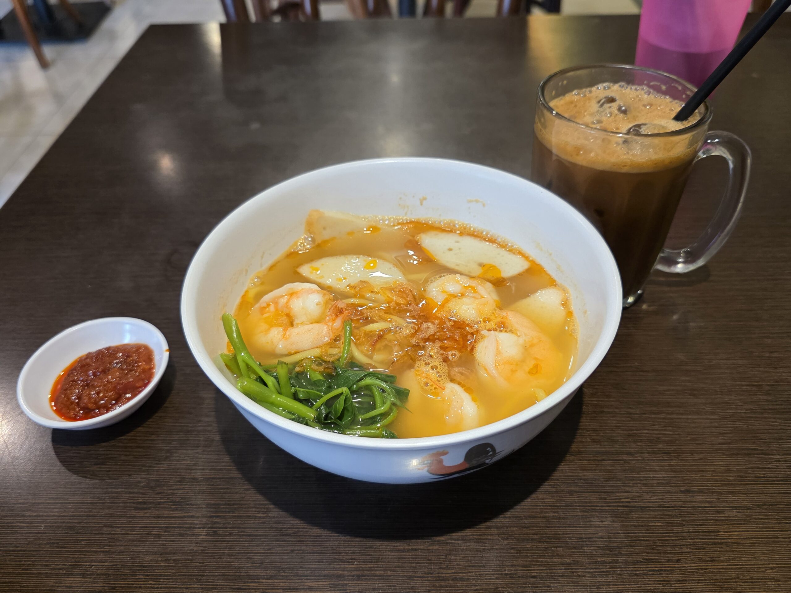 海老の味が濃厚なPrawn Mee（プラウン・ミー）
