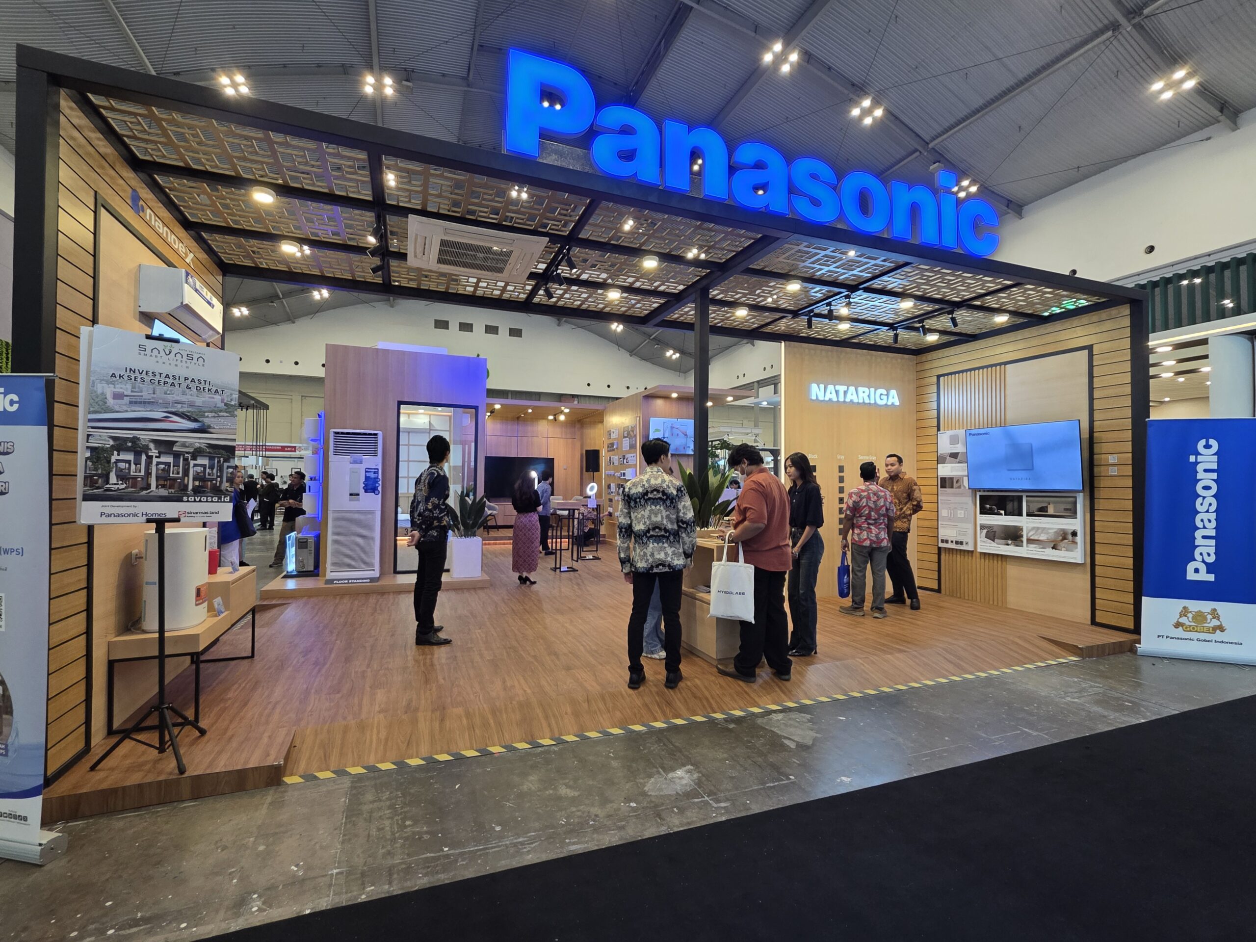 パナソニックさんの展示ブース